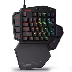 Redragon K585 DITI 한손 RGB 기계식 게이밍 키보드 타입-C 프로 게이밍 키패드 온보드 매크로 키 7개 탈부