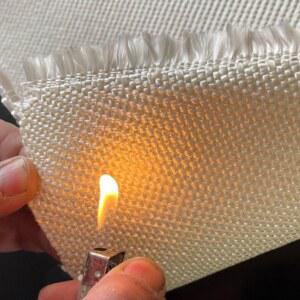 방염포 내화 난연 고온 35mmx50미터 빨간색실리콘천폭1미터x두께0