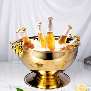 스텐 와인쿨러 와인칠러 럼주 위스키 샴페인 양주통 유럽 와인 사슴머리 소형 하이 홈파티