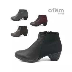 간절기룩 [오브엠][오브엠][택가278,000] 가죽 스판 앵클부츠 F13A7799 (3