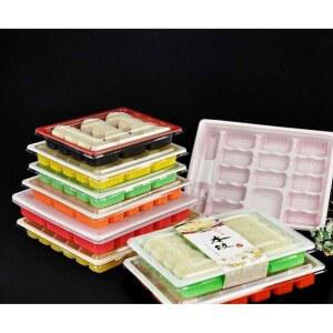 포장 배달박스 20칸 전용 용기 50세트 플라스틱 업소용 업소용포장용기 초밥 녹백