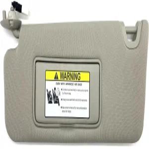 Ezy Auto Gray 좌측 운전석 선바이저 혼다 어코드 2008 2009 2010 2011 2012 83280-TA5-A51ZA