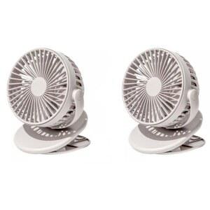 클립 소형 선풍기 USB 충전식 학생 기숙사 사무실 미니 휴대용 차량용 탁상용 전기