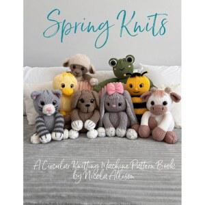 스프링 니트: 니콜라 앨리슨의 원형 뜨개질 기계 패턴북