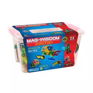 자석블럭 썰매차 SET 123PCS G005