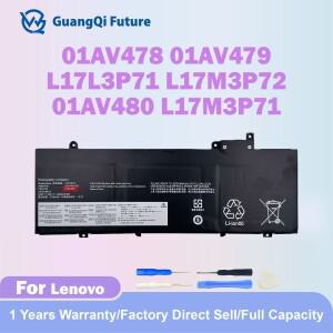 01AV478 노트북 배터리 교체용 레노버 씽크패드 T480S 시리즈 L17L3P71 SB10K97620 SB