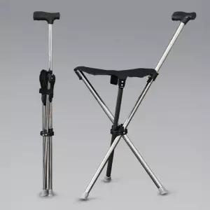 지팡이 의자 접이식 휴대용 간이 의자