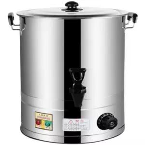 원 육수 보온통 건조방지 전기물끓이기 전기 전기국통 꼭지 상업용 업소용