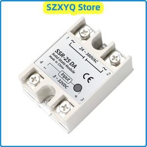 호환상품 단상 솔리드 스테이트 릴레이 SSR-10/25/30/40/50/60/75/80/90/100DA DC 제어 AC 24V 220V 모듈