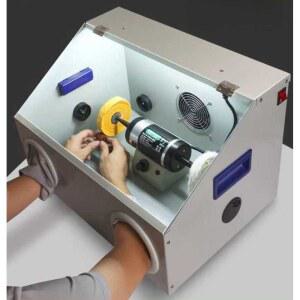 작업박스 연삭작업케이스 방진작업 방진 흡입 집진기 그라인더 소형 프로텍터