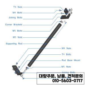풀로드 키트를 지원하는 3D 프린터 부품 Creality Ender-3/Ender-3S/Ender-3Pro CR10과 호환되는 알루미늄