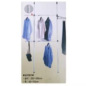 [JED] K.T 행거 옷걸이 2단 바지걸이 고정식행거