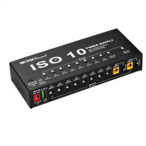 파워 서 일렉기타 저잡음 알루미늄 미니 독립 6출력 도구 9V 트렌디하태 페달