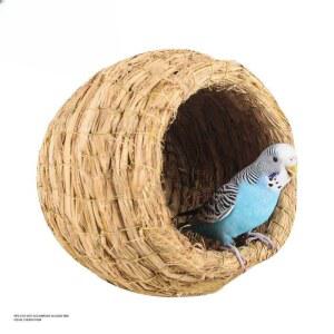 새집 카나리아 새둥지 잉꼬 침대 급수기 조류 럭셔리 걸이형 1 스플래시 피더 앵무새