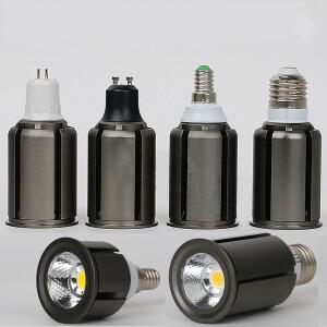 호환상품 슈퍼 브라이트 LED 램프 GU 10 전구 밝기 조절 가능 웜 및 쿨 85-265V 9W 12W GU10 COB 스포트라