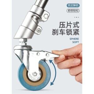 삼각대 바퀴 회전 미니삼각대 이동 조명 턴테이블 모델 셀프 브래킷 램프 선반 1 매직