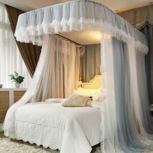 접이식 싱글침대 캐노피 모기장 작은방 폴딩 순쉬운 서랍 미세 침대커튼 텐트 방충망