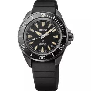 SEIKO Prospex 사무라이 오토매틱 블랙 다이얼 남성용 시계 SRPL15