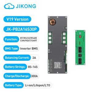 JIKONG V19 JK-PB2A16S20P 스마트 BMS 200A 리튬이온/리튬인산철/리튬토륨산염 배터리 가정용 에너지 인버