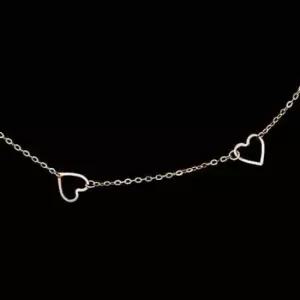 기본목걸이 Gold 금 체인 하트 목걸이 줄 기본형 14K