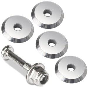 시그마 풀 핸들, 12mm, 합금강, 은, 4팩, 세라믹, 도자기, 유리 절단용 타일 커터 스코어링 휠 교체