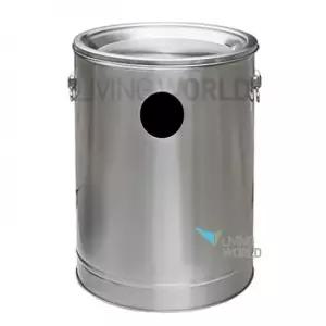 재털이휴지통 스테인리스 모래 휴지통 원형 재떨이 쓰레기통
