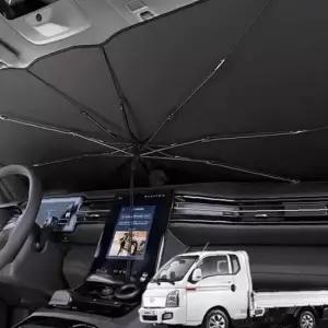 차 앞 유리 해가리개 썬팅 원터치