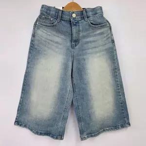 [하프클럽/]빅사이즈 603 라이즈청와이드6부팬츠 DLOU426