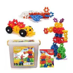 해피 사각블럭 378pcs 미니ssu547