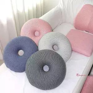 고밀도 40X40 도넛 방석 두꺼운 메모리폼 사계절 사무실 임산부 산모 치질 원형 차량 의자abc344