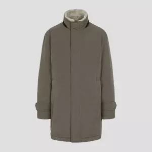 매장정품 BEANPOLE 빈폴 [빈폴] 하이넥 구스 다운 코트 카키 (BC4X30OD2H) 1195496