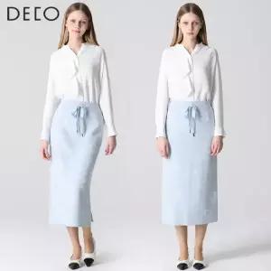 데코 미오 니트 울 스커트