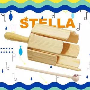 STELLA 10개 돌림실로폰+말렛 스텔라 원목우드악기wxy569