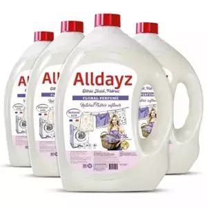 올데이즈 대용량 섬유유연제 플로랄 퍼퓸 2.5L 4개 실내건조 구연산함유