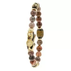 건강팔찌 기원팔찌 비휴 원석 합장주염주 재물 목화석 연진주