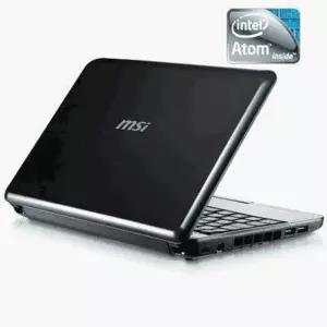 MSI U100-876US 25.4cm(10.1인치) 블랙 넷북 - 배터리 수명 6시간