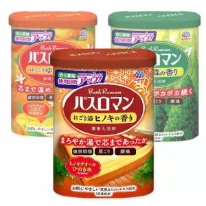 바스로망 일본 온천 입욕제 히오끼 유자 산림 600g