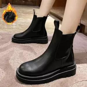 인기상품 여성구두 워커부츠 가을 로우힐워커 신상 여자롱부츠 [WFJPOKD_260324]