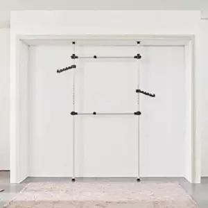 [JED] 2단 고정식 2단행거 시스템행거 행거 38mm