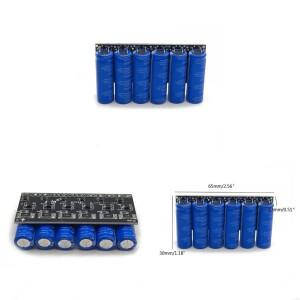 B9HD 단일 행 16V 1.6F 커패시터 모듈 2.7V 10F 보호 Super Ultracapacitor Car 백업 전원 공급 장치