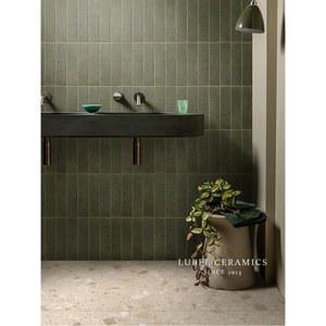 스페인 수입 핸드메이드 타일 그린 빈티지 사각 주방용 그라데이션 욕실