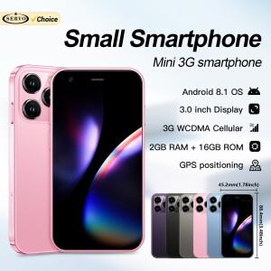 SERVO 15SE 미니 소형 스마트폰 3G 네트워크 안드로이드 시스템 구글 플레이 RAM 2GB ROM 16GB 와이파이 얼