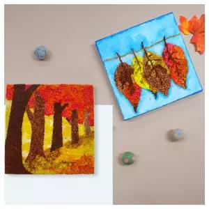 창의교구- 단풍가득한 캔버스 액자만들기 5인 개별패키지