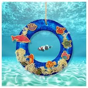 수업교구- 스컬프쳐 여름 리스 4인 패키지