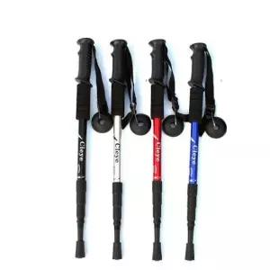 일자형 듀랄루민 등산스틱 2개 1세트 등산 스틱 용품 지팡이