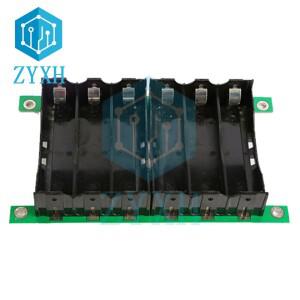 BMS 1S 4.2V 12A 6P 18650 배터리 팩 박스 전원 벽 케이스 리튬 저장 홀더 무용접 파워 뱅크 DIY
