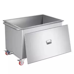 스텐 이동식 물 저수조 스테인리스 사각 용기 대형