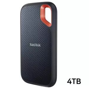 SanDisk Extreme Portable SSD V2 외장하드 (SSDE61) 4TB