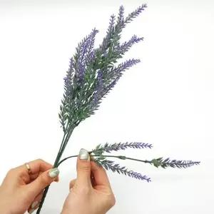 촬영용 꽃 인테리어조화 퍼플 라벤더