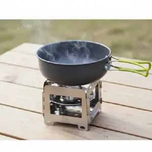 ( )초슬림 접이식 화목난로 미니 캠핑버너 휴대용 야외 취사 화로대_24798795